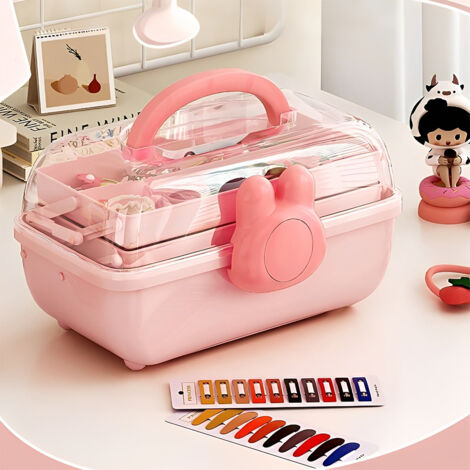 3-Layer Multipurpose Tabletop Storage Box