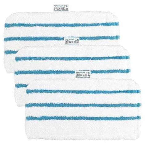 3 Lingettes Balais Vapeur Compatible FSM1630 FSM1616 FSMH13E5 FSM1321 FSM1605 Nettoyage Sol