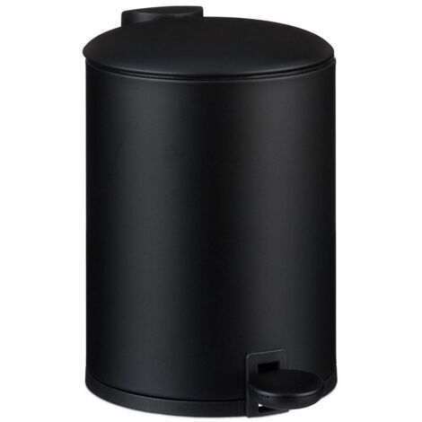3 liter badezimmer abfalleimer mit soft close funktion - fupedal herausnehmbarer einsatz
