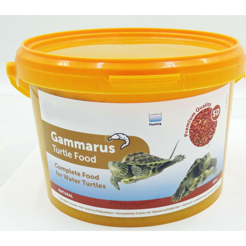 Flamingo - Gammarus seau 3 Litres aliment naturel pour tortue d'eau