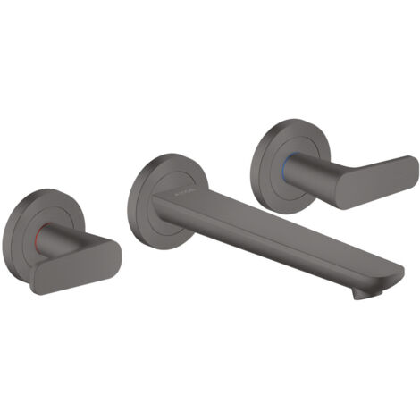 3-Loch-Waschtischarmatur AXOR Citterio C Wd-mon Ausl 193mm o Struk bru bl chrome