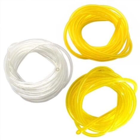 3 Lot de 1 mètres Tuyau Durite d\'essence Tronçonneuse Debroussailleuse Poulan Craftman Stihl Husqvarna Walbro Zama