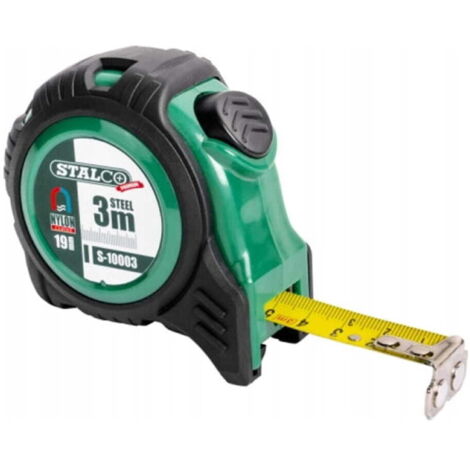 3 m x 19 mm Maßband für den Bau