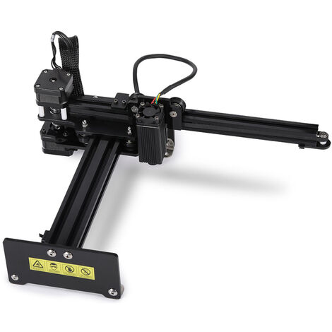 3 Machine de gravure laser Graveur laser Imprimante Portable Carver DIY Zone de travail laser 170x170mm Compatible avec le logiciel GRBL, 600mW 405nm - 600mW 405nm