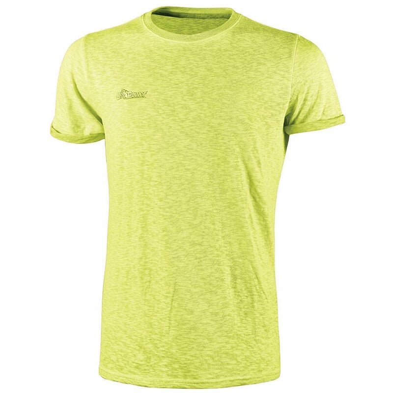 3 Magliette da lavoro maniche corte T-Shirt FLUO U-POWER - L