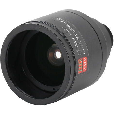 3-Megapixel-Sicherheitskameraobjektiv mit M12-Anschluss und manuellem Zoom