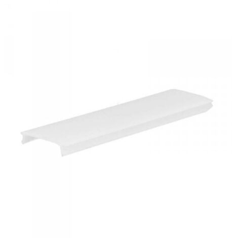 3 Metri Diffusore Copertura PC Bianco Latte per Profilo Alluminio Largo 20mm