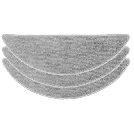 3 Microfibres Pour Robot Laveur Aquaconnectx1200 - Microfibrex1200 - Eziclean