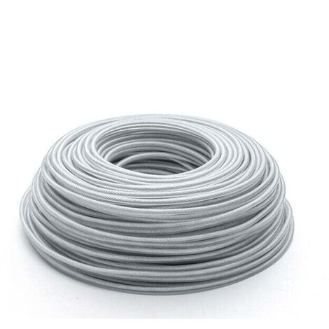 3 mm x 45 Meter Stahl-Trimmerfaden, Trimmerfaden, Hochleistungs-Stahldrahtspule für Gartenfreischneider, Rasenmäher-Ersatzfaden