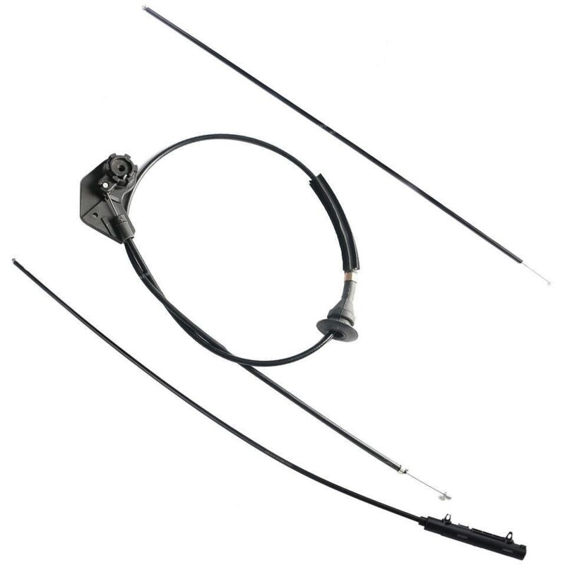 Image of 3 Motor Hauben Freigabe Bowden Kabel für X5 E53 2000-2007 51238403219