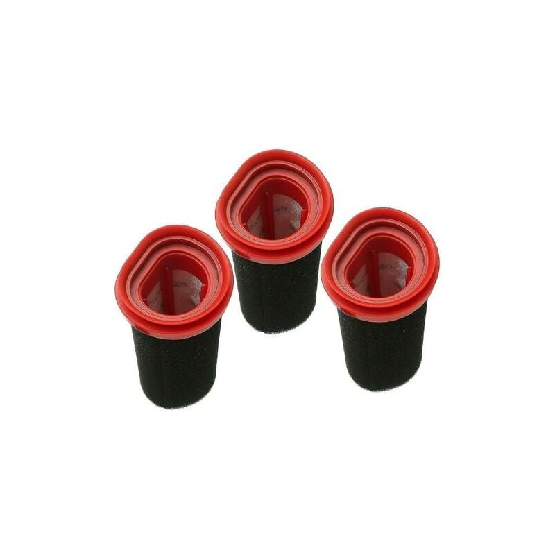 3 Pack filtre 25.2v/21.6v pour aspirateur sans fil Bosch Flexxo série 4 Bbh32101 Etc, remplacer