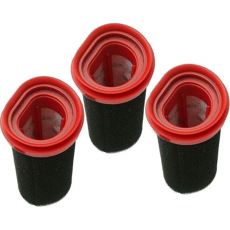 Image of 3 Pack filtre 25.2v/21.6v pour aspirateur sans fil Bosch Flexxo série 4 Bbh32101 Etc, remplacer