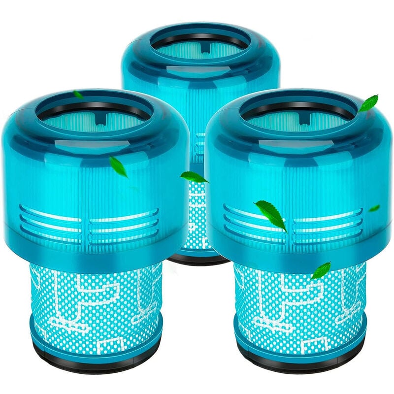 3 Pack Filtres de remplacement pour aspirateur sans fil V11, Unité pour Dyson V11 V15 SV14 SV22 Cyclone Animal Absolute,V11 Torque Drive