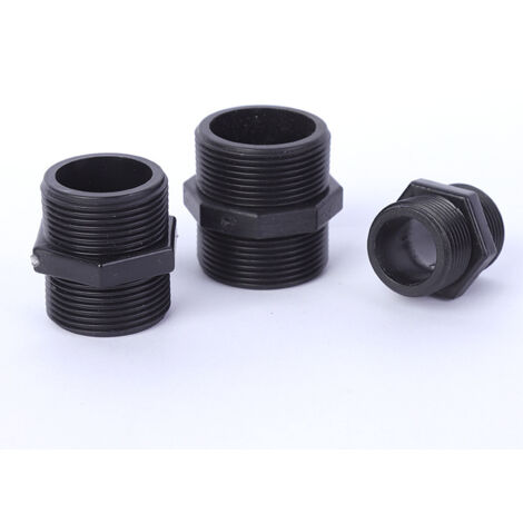 3 Pack Irrigation Pump Adapters, Fittings for Connecting Pumps to Water Pipe Connection Systems 1.5 Inches