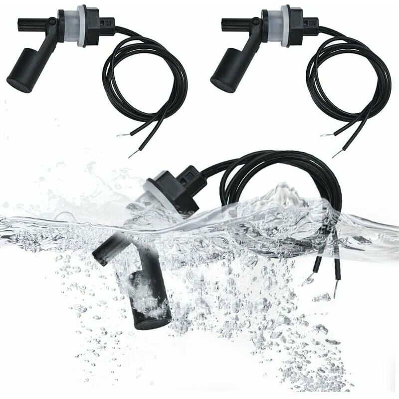 3 Pack Water Level Sensor, Float Switch for, Pump Water Level Sensor Automatic Level Switch for Pool Aquarium