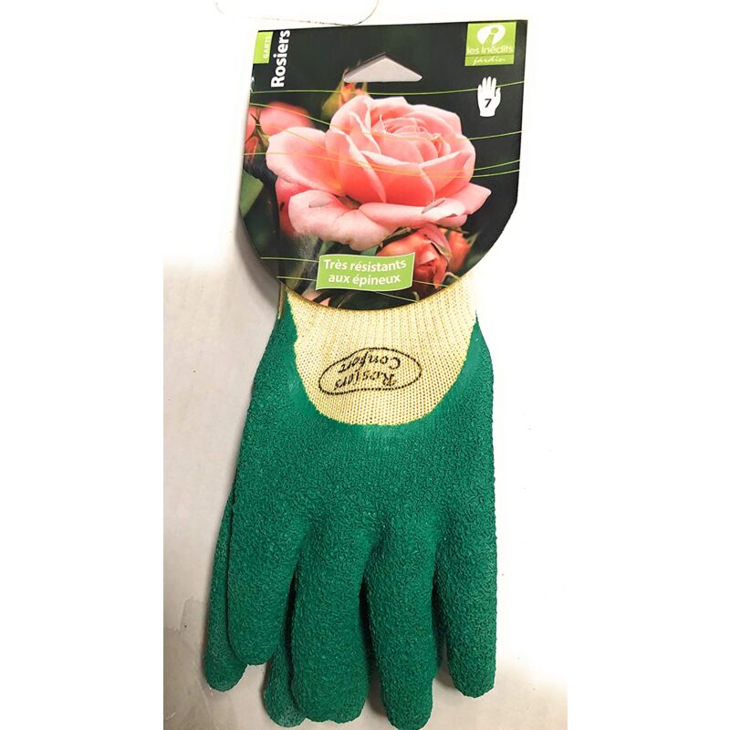 3 paires de gants rosier - jardin taille 7