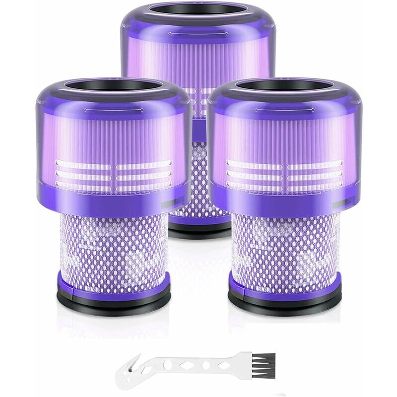 3 Paquets Filtres de Rechange Compatibles avec Dyson V11 Absolute SV14 V15 Animal Aspirateur Remplacer n° DY-970013-02 H662 - Ulisem