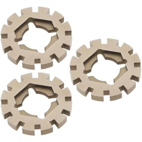 3 Pc Adaptateur d'arbre d'outil Oscillant Compatible avec Bosch Fein Multimaster Makita de Tige d'outils 25,1 X 3,1 Mm -
