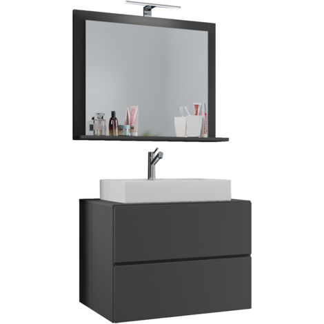 3 pces lavabo Lendas M 134x60x51 - VCM