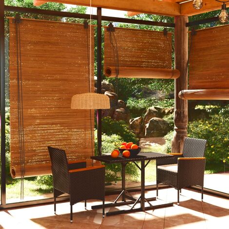 3 PCS Dining Set para Black Garden