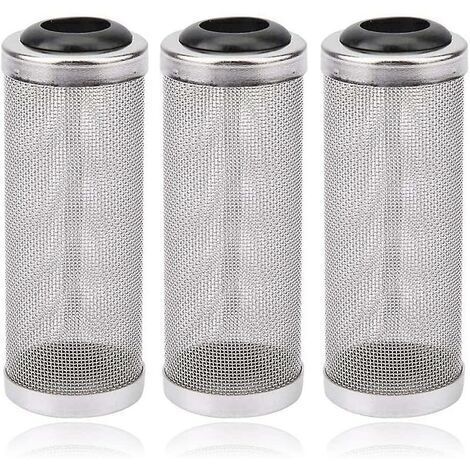 3 pcs Garde de Filtre d'Aquarium,Garde de Protecteur de Filtre de Maille d'Aquarium, Filtre de Crépine D'admission pour les Crevettes de Poisson, Empêchent le Poisson D'être Aspiré dans le Filtre,16mm
