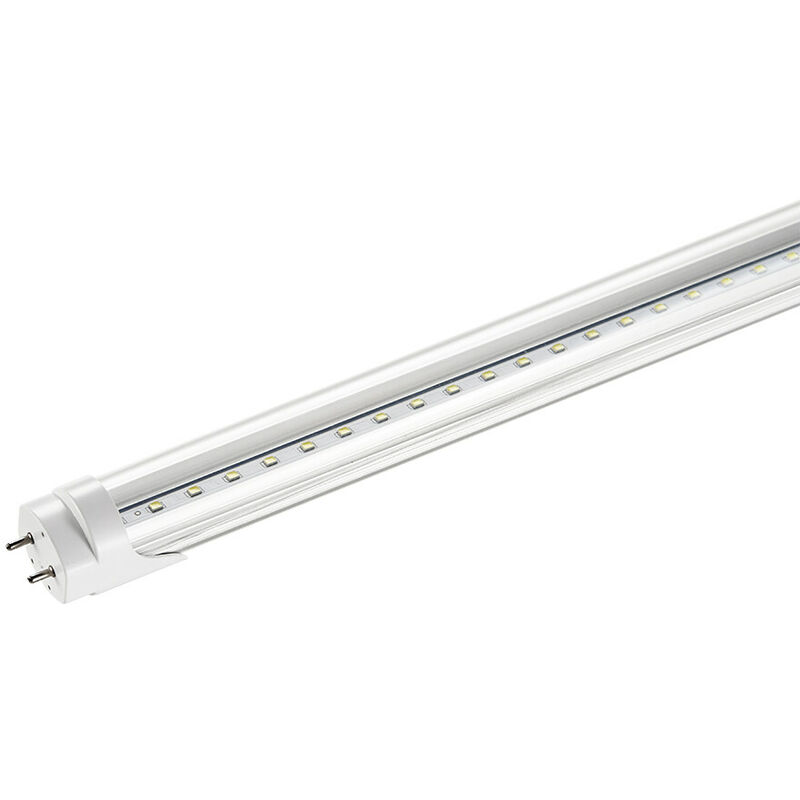 

3 PCS Tubo blanco frío transparente T8 de 60 cm