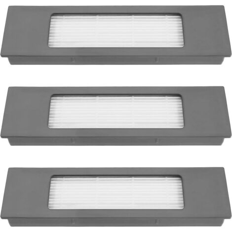 3 pezzi 162 x 47 mm Filtro per robot aspirapolvere compatibile con Ecovacs Deebot Ozmo 920 950 T8 N8 PRO N8 Accessori per robot aspirapolvere
