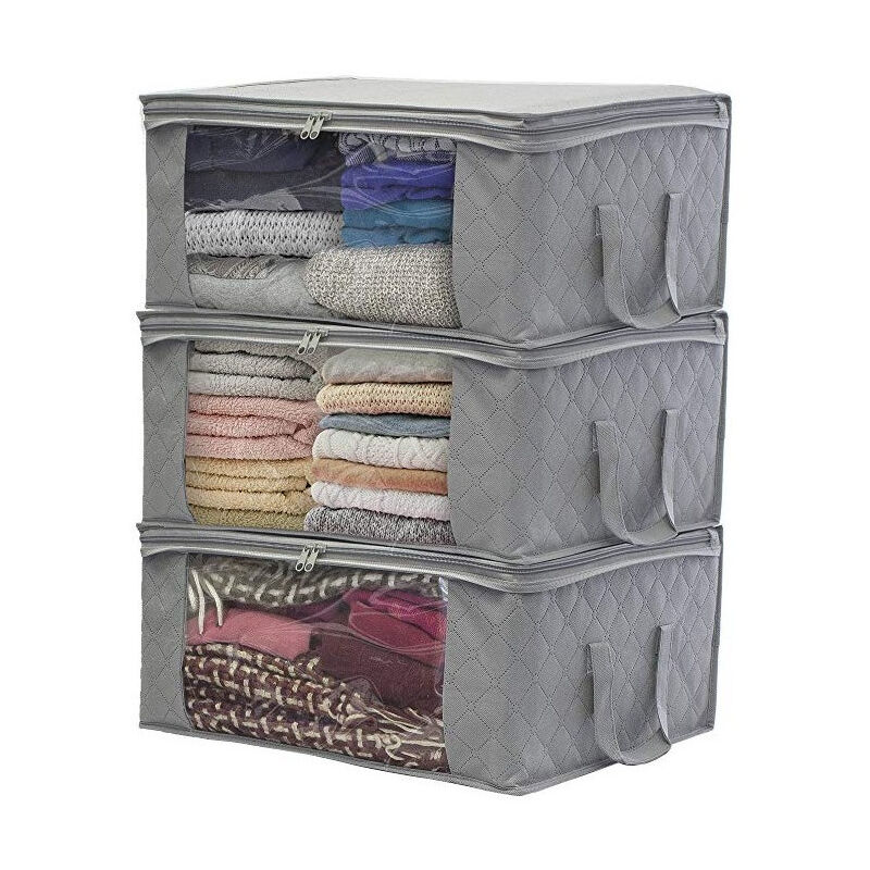 3 pezzi di sacchetti pieghevoli per riporre i