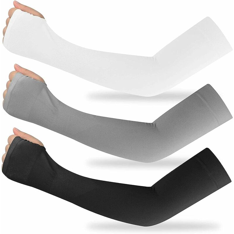 3 pezzi maniche per braccio UV per donna uomo