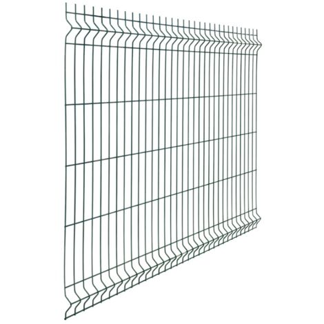 3 Pezzi Pannelli rigidi recinzione rete plastificata Ø 5mm 250 cm modulare - Componenti: Pannello H 103 cm