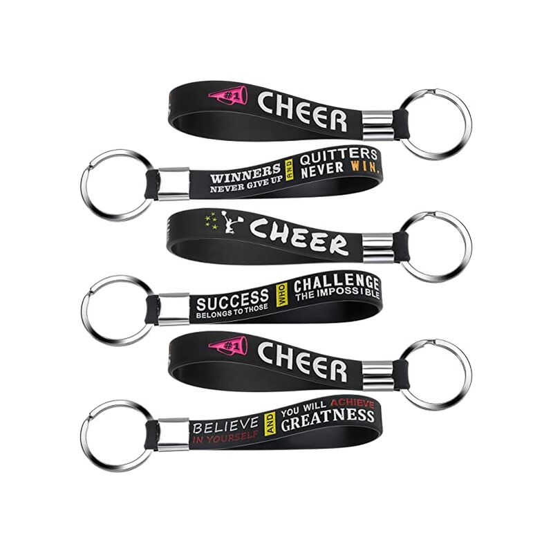 Ilovemilan - 3 Pezzi Portachiavi Cheer Regali