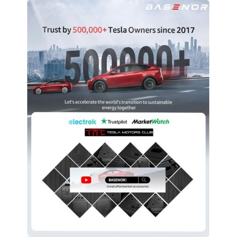 3 pezzi Tesla Model Y seconda fila sedili posteriore copertura TPE protezione sedile posteriore tappetino impermeabile per animali domestici per 2024-2021 modello Y accessori