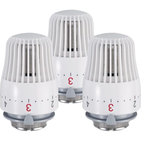 3 pezzi Testa termostatica M30 x 1,5 Testa di ricambio