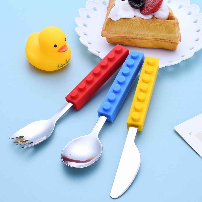 Perle Rareit - 3 Pezzi Utensili per Bambini