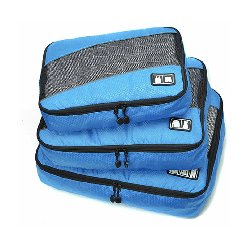 3 pezzi/set Organizzatore di bagagli da viaggio