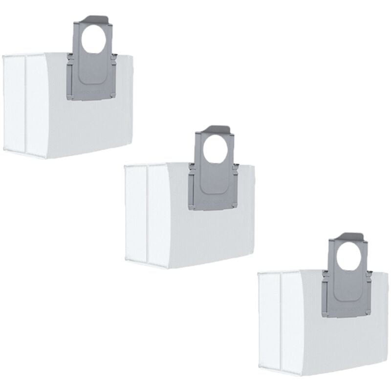 3 PièCes Accessoires de Remplacement de Sac à PoussièRe pour T8, G10S, , max, Max +, S7 maxv Aspirateur Robotique Ultra