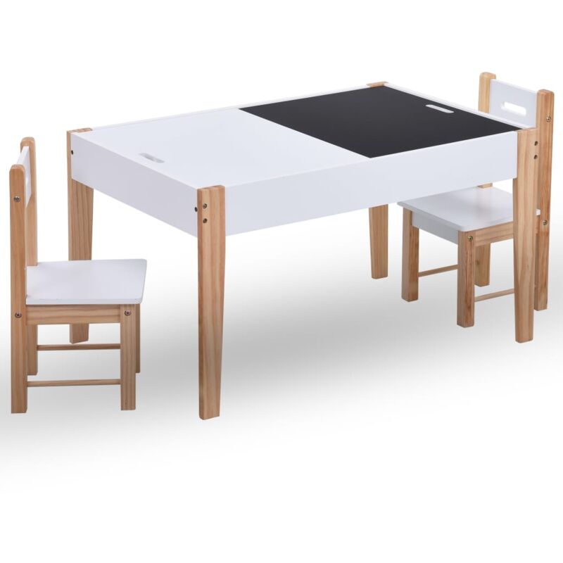 children's chalkboard table and chairs