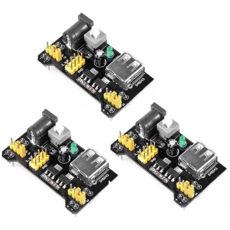 3-piece prototyping board power adapter power module 3.3V 5V Plug Board