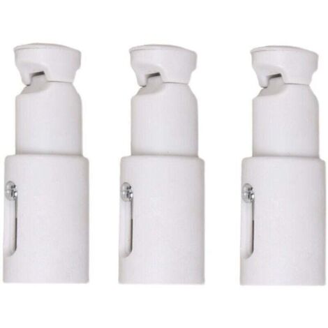 3-Piece Towel Rail Radiator Brackets, Radiator Mounting Support, Suitable for Straight or Curved Bathroom Radiators