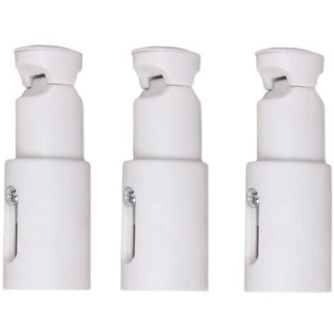3-Piece Towel Rail Radiator Fixing Kit, Radiator Mounting Bracket, Suitable for Straight or Curved Bathroom Radiators
