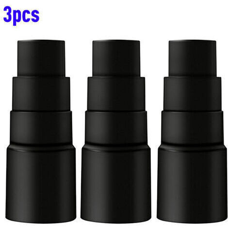 3 Pièces Adaptateur pour Tubulure d'extraction Adaptateur Réducteur pour outil aspiration poussière perceuse scie sauteuse scie circulaire ponceuse excentrique perceuse d'établi