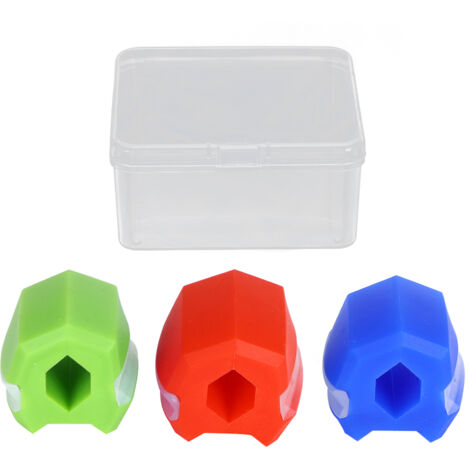 3 Pièces Ballon de Fitness Visage en Silicone Alimentaire - Entraîneur Mâchoire, Cou et Muscles Faciaux - Rouge, Bleu, Vert