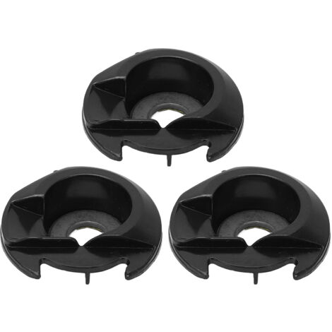 3 Pièces Bobineuse de Machine à Coudre Résistante à l'Usure, Noir Brillant, pour Modèles 505A/508/700