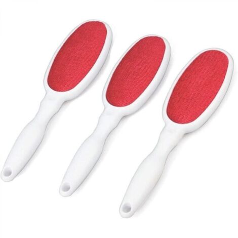 3 Pièces Brosse Poil Chat Brosses Anti-Peluches, Brosse Anti Poils Animaux, Brosse pour Chien, Brosse Anti Poil, Brosse Vetement Anti Poils