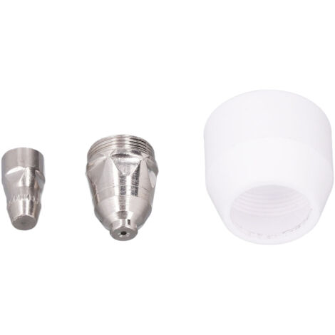 3 Pièces Buse de Coupe Plasma, Électrode et Céramique de Protection pour Torche P80 - Consommables Durables