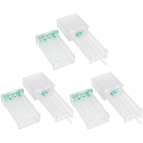 3 Pièces Cages d'Élevage de Reines en Plastique, Attrape-Reine Apicole Accessoire Apiculteur