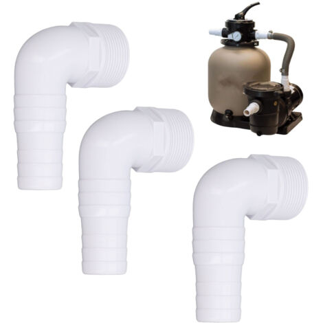 3 Pièces Compatible Hayward SPX1105Z3 SPX1105Z4 SPX1091Z7 Raccord Coudé 90 Degrés-AUTRES