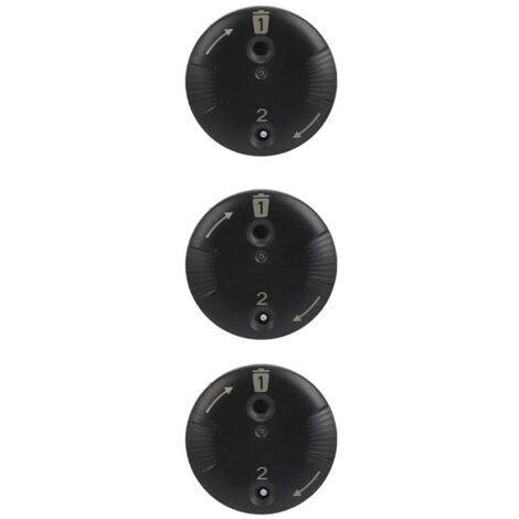 3 pièces Disques Noirs de Protection Cire Remplacement Filtre Cérumen pour Aides Auditives Phonak