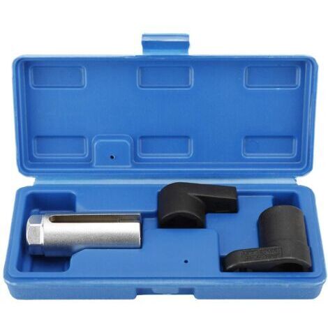 3 Pièces Douille Sonde Lambda 22mm, Clé à Douille de Sonde Lambda et Capteur d'Oxygène pour Voiture, avec Boîte