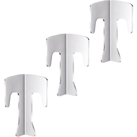 3 Pièces Entretoises Universelles pour Plaques à Feu en Acier Inoxydable, Ensemble d'Entretoises de Plaque de Feu, Entretoise de Barbecue, pour Tonneaux de Feu, Plaques de Barbecue, Barbecues à Boule